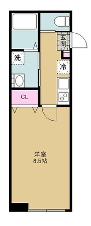 ヴィカーズタウンの物件間取画像